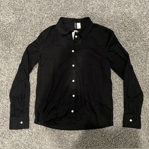H&M Black Button Down